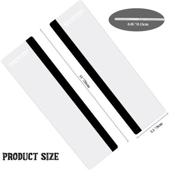 Office Desk Accessories 2pcs Computer Monitor Memo Board Message Board - Picture 3 of 7